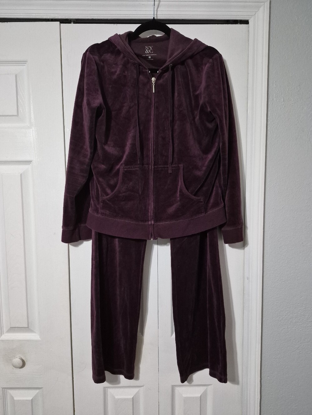 New York & Company Velour Tracksuit